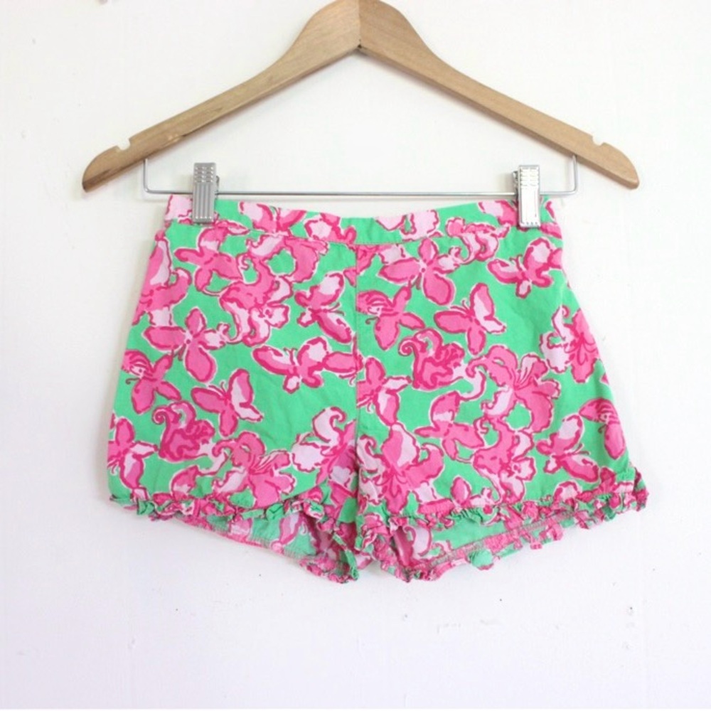 Lilly Pulitzer Butterfly Print Shorts